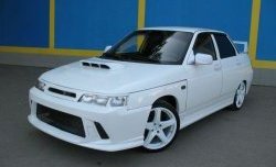2 599 р. Пороги накладки F1  Лада 2110 - 2112 (Неокрашенные)  с доставкой в г. Кемерово. Увеличить фотографию 3