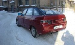 2 949 р. Задний бампер Street  Лада 2112 (1999-2009) хэтчбек, купе (Неокрашенный)  с доставкой в г. Кемерово. Увеличить фотографию 2