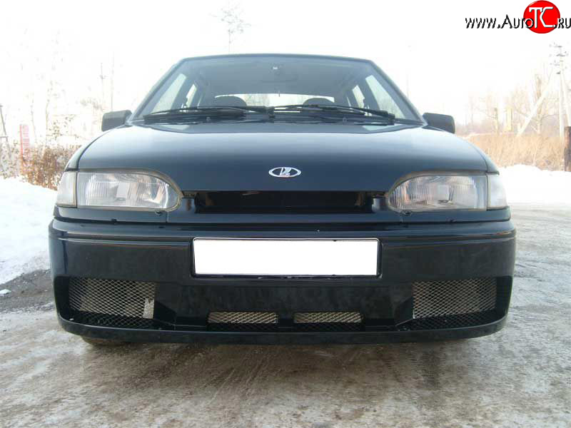 5 949 р. Передний бампер Е-4 классик  Лада 2108 - 2115 (Неокрашенный)  с доставкой в г. Кемерово