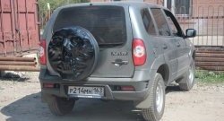 3 899 р. Чехол запасного колеса Трофей Снайпера  Chevrolet Niva  2123 (2002-2020), Лада 2123 (Нива Шевроле) (2002-2021), Лада Нива Трэвел (2021-2025) (Неокрашенный)  с доставкой в г. Кемерово. Увеличить фотографию 4