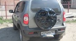 3 899 р. Чехол запасного колеса Трофей Снайпера  Chevrolet Niva  2123 (2002-2020), Лада 2123 (Нива Шевроле) (2002-2021), Лада Нива Трэвел (2021-2025) (Неокрашенный)  с доставкой в г. Кемерово. Увеличить фотографию 7