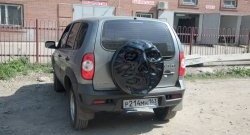 3 899 р. Чехол запасного колеса Трофей Снайпера  Chevrolet Niva  2123 (2002-2020), Лада 2123 (Нива Шевроле) (2002-2021), Лада Нива Трэвел (2021-2025) (Неокрашенный)  с доставкой в г. Кемерово. Увеличить фотографию 8