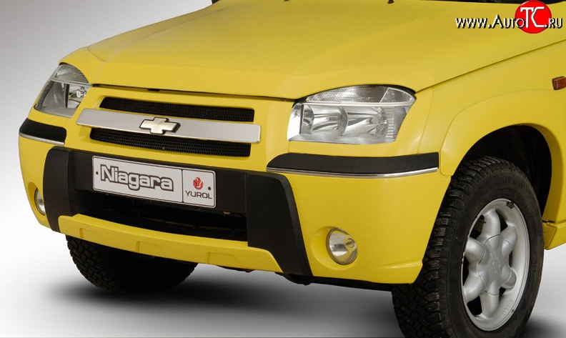 949 р. Обтекатель капота Ниагара Chevrolet Niva 2123 дорестайлинг (2002-2008) (Неокрашенный)  с доставкой в г. Кемерово