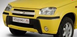 5 799 р. Передний бампер Ниагара Chevrolet Niva 2123 дорестайлинг (2002-2008) (Неокрашенный)  с доставкой в г. Кемерово. Увеличить фотографию 4