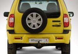 5 799 р. Задний бампер Ниагара Chevrolet Niva 2123 дорестайлинг (2002-2008) (Неокрашенный)  с доставкой в г. Кемерово. Увеличить фотографию 2