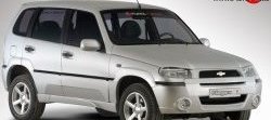 4 799 р. Передний бампер Ниагара 2 Chevrolet Niva 2123 дорестайлинг (2002-2008) (Неокрашенный)  с доставкой в г. Кемерово. Увеличить фотографию 2