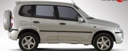 3 399 р. Дефлектор Ниагара 2  Chevrolet Niva  2123 (2002-2020), Лада 2123 (Нива Шевроле) (2002-2021), Лада Нива Трэвел (2021-2025) (Неокрашенный)  с доставкой в г. Кемерово. Увеличить фотографию 3