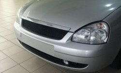 Решётка радиатора Car.T Лада Приора ( 2170,  2171,  2172,  21728) (2007-2018) седан дорестайлинг, универсал дорестайлинг , хэтчбек дорестайлинг, купе дорестайлинг, купе рестайлинг, седан рестайлинг, универсал рестайлинг, хэтчбек рестайлин