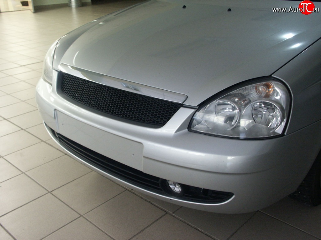 549 р. Решётка радиатора Car.T  Лада Приора ( 2170,  2171,  2172,  21728) (2007-2018) седан дорестайлинг, универсал дорестайлинг , хэтчбек дорестайлинг, купе дорестайлинг, купе рестайлинг, седан рестайлинг, универсал рестайлинг, хэтчбек рестайлин (Неокрашенная)  с доставкой в г. Кемерово