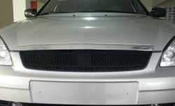 549 р. Решётка радиатора Car.T  Лада Приора ( 2170,  2171,  2172,  21728) (2007-2018) седан дорестайлинг, универсал дорестайлинг , хэтчбек дорестайлинг, купе дорестайлинг, купе рестайлинг, седан рестайлинг, универсал рестайлинг, хэтчбек рестайлин (Неокрашенная)  с доставкой в г. Кемерово. Увеличить фотографию 2