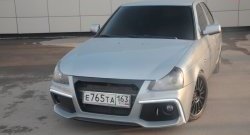 5 199 р. Передний бампер Fresh  Лада Приора ( 2170,  2171,  2172,  21728) (2007-2018) седан дорестайлинг, универсал дорестайлинг , хэтчбек дорестайлинг, купе дорестайлинг, купе рестайлинг, седан рестайлинг, универсал рестайлинг, хэтчбек рестайлин (Неокрашенный)  с доставкой в г. Кемерово. Увеличить фотографию 3