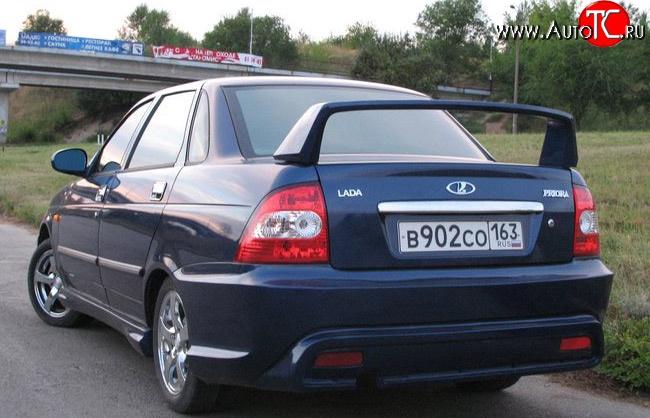 3 499 р. Спойлер Credo DM  Лада Приора  2170 (2007-2014) седан дорестайлинг (Неокрашенный)  с доставкой в г. Кемерово