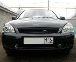 1 299 р. Решётка радиатора Elegance  Лада Приора ( 2170,  2171,  2172,  21728) (2007-2018) седан дорестайлинг, универсал дорестайлинг , хэтчбек дорестайлинг, купе рестайлинг, седан рестайлинг, универсал рестайлинг, хэтчбек рестайлин (Неокрашенная)  с доставкой в г. Кемерово. Увеличить фотографию 3