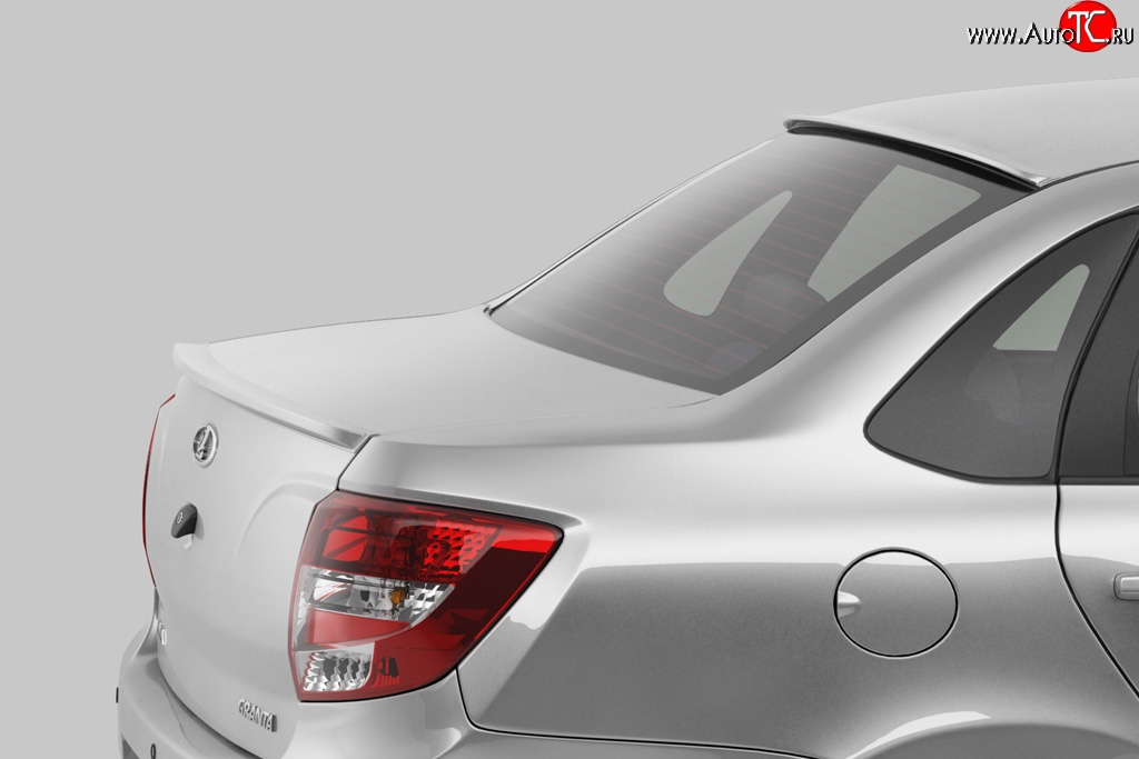 1 199 р. Лип спойлер Petroil Tuning V2  Лада Гранта  2190 - Гранта Спорт ( 2191,  2190) (Неокрашенный)  с доставкой в г. Кемерово