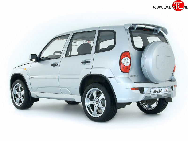 4 999 р. Задний бампер Dakar Лада 2123 (Нива Шевроле) дорестайлинг (2002-2008) (Неокрашенный)  с доставкой в г. Кемерово