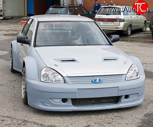 11 799 р. Передние крылья WTCC  Лада Приора ( 2170,  2171,  2172,  21728) (2007-2015) седан дорестайлинг, универсал дорестайлинг , хэтчбек дорестайлинг, купе дорестайлинг, купе рестайлинг (Неокрашенные)  с доставкой в г. Кемерово