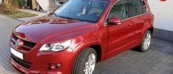 869 р. Накладки на фары CT Volkswagen Tiguan NF дорестайлинг (2006-2011) (Неокрашенные)  с доставкой в г. Кемерово. Увеличить фотографию 3