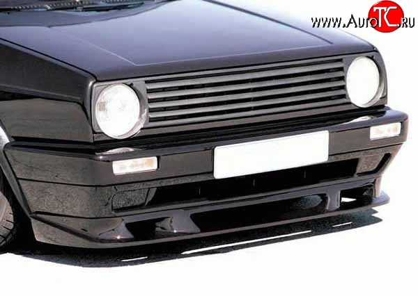 5 699 р. Накладка переднего бампера OldWise V1 Volkswagen Golf 2 (1983-1992)  с доставкой в г. Кемерово