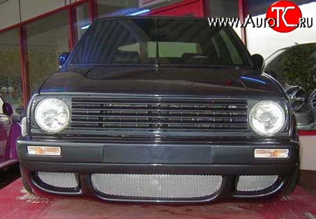 7 519 р. Накладка переднего бампера OldWise V2 Volkswagen Golf 2 (1983-1992)  с доставкой в г. Кемерово