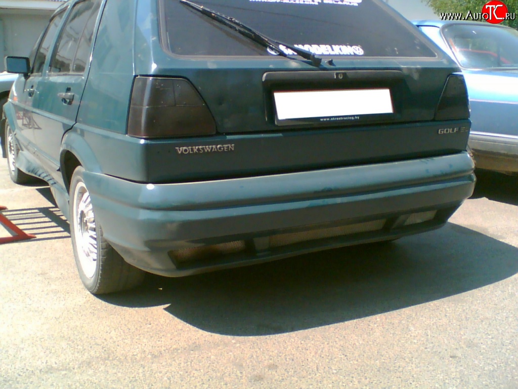 6 299 р. Задний бампер Rieger Volkswagen Golf 2 (1983-1992)  с доставкой в г. Кемерово