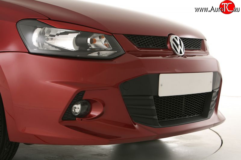 1 799 р. Противотуманные фары в передний бампер Sport Volkswagen Polo 5 седан дорестайлинг (2009-2015)  с доставкой в г. Кемерово