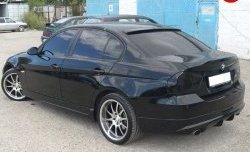 5 999 р. Накладка заднего бампера AC SHNITZER BMW 3 серия E90 седан дорестайлинг (2004-2008) (Неокрашенный)  с доставкой в г. Кемерово. Увеличить фотографию 3