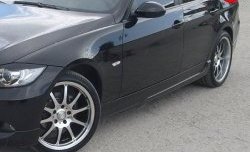4 999 р. Пороги накладки AC Shnitzer BMW 3 серия E90 седан дорестайлинг (2004-2008) (Неокрашенные)  с доставкой в г. Кемерово. Увеличить фотографию 1