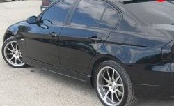 4 999 р. Пороги накладки AC Shnitzer BMW 3 серия E90 седан дорестайлинг (2004-2008) (Неокрашенные)  с доставкой в г. Кемерово. Увеличить фотографию 2