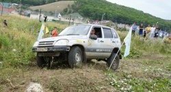 899 р. Передние широкие брызговики Лидер  Chevrolet Niva  2123 (2002-2008), Лада 2123 (Нива Шевроле) (2002-2008)  с доставкой в г. Кемерово. Увеличить фотографию 3