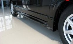 5 399 р. Пороги накладки Mugen Honda Civic FD седан дорестайлинг (2005-2008) (Неокрашенные)  с доставкой в г. Кемерово. Увеличить фотографию 2