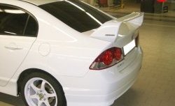 10 699 р. Антикрыло Mugen Honda Civic FD седан дорестайлинг (2005-2008) (Неокрашенный)  с доставкой в г. Кемерово. Увеличить фотографию 5