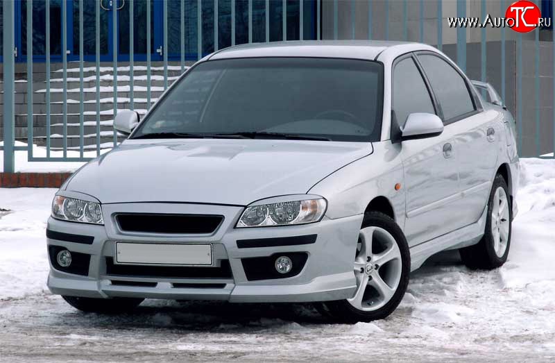 699 р. Реснички Rieger  KIA Spectra (2000-2009) (Неокрашенные)  с доставкой в г. Кемерово