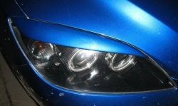 829 р. Реснички Racing  Mazda 3/Axela  BK (2006-2009) рестайлинг, хэтчбэк (Неокрашенные)  с доставкой в г. Кемерово. Увеличить фотографию 2
