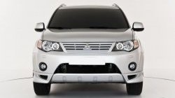 679 р. Радиаторная решётка Sport Mitsubishi Outlander XL (CW)  дорестайлинг (2005-2009) (Неокрашенная)  с доставкой в г. Кемерово. Увеличить фотографию 4