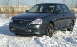 10 349 р. Передний бампер Матэ  Лада Приора ( 2170,  2171,  2172,  21728) (2007-2018) седан дорестайлинг, универсал дорестайлинг , хэтчбек дорестайлинг, купе дорестайлинг, купе рестайлинг, седан рестайлинг, универсал рестайлинг, хэтчбек рестайлин (Неокрашенный)  с доставкой в г. Кемерово. Увеличить фотографию 2