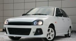 4 849 р. Передний бампер Снайпер WRC  Лада Приора ( 2170,  2171,  2172,  21728) (2007-2018) седан дорестайлинг, универсал дорестайлинг , хэтчбек дорестайлинг, купе дорестайлинг, купе рестайлинг, седан рестайлинг, универсал рестайлинг, хэтчбек рестайлин (Неокрашенный)  с доставкой в г. Кемерово. Увеличить фотографию 8