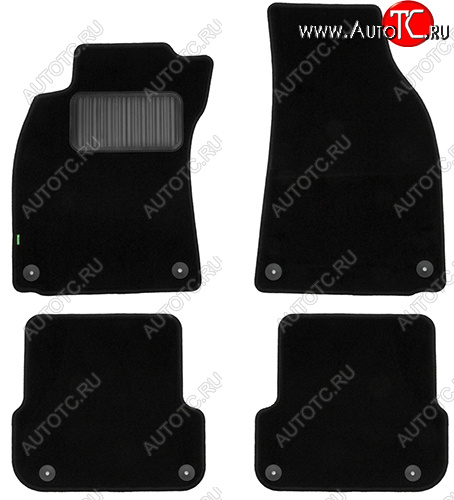 620 р. Коврик в салони Autofamily 4 шт. (текстиль) Alfa Romeo 147 937A дорестайлинг, хэтчбэк 3 дв. (2000-2004) (Бежевые)  с доставкой в г. Кемерово