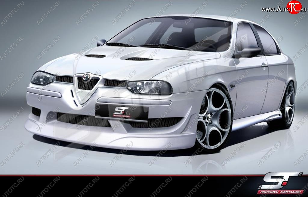 28 999 р. Передний бампер ST  Alfa Romeo 156  932 (1996-2003) дорестайлинг, седан, дорестайлинг, универсал, 1 рестайлинг, седан, 1 рестайлинг, универсал  с доставкой в г. Кемерово