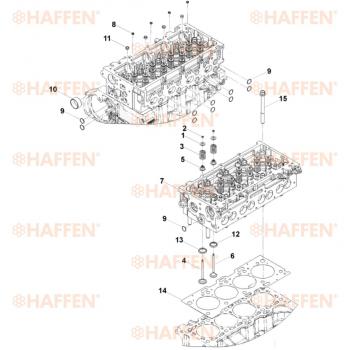 1 999 р. Прокладка головки блока цилиндров ISF2.8 (5257187/5345647) HAFFEN  Aston Martin DB7 (1993-1999) купе дорестайлинг  с доставкой в г. Кемерово. Увеличить фотографию 2