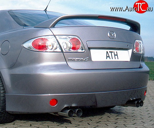 5 949 р. Спойлер ATH Mazda 6 GG седан дорестайлинг (2002-2005) (Неокрашенный)  с доставкой в г. Кемерово