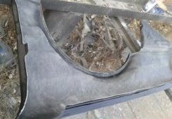 8 989 р. Переднее левое крыло Fiberplast  Audi 100  С4 (1990-1995) седан, универсал  с доставкой в г. Кемерово. Увеличить фотографию 8