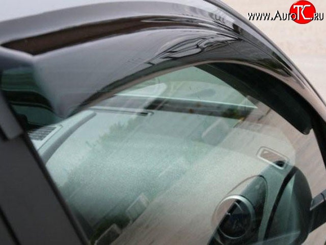 1 079 р. Комплект дефлекторов окон (ветровиков) 4 шт. Russtal Audi A4 B5 8D5 универсал 2-ой рестайлинг (1999-2001)  с доставкой в г. Кемерово