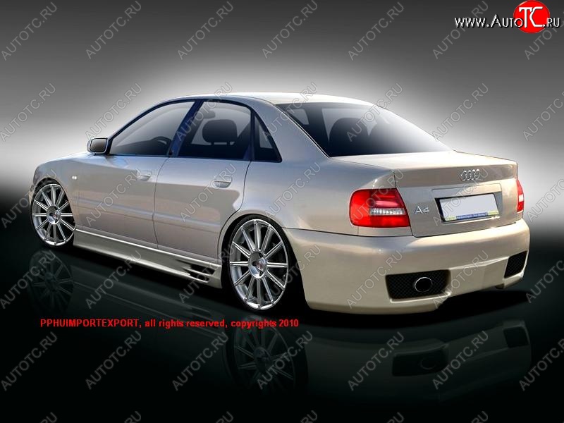 25 899 р. Задний бампер К1 Audi A4 B5 8D2 седан дорестайлинг (1994-1997)  с доставкой в г. Кемерово