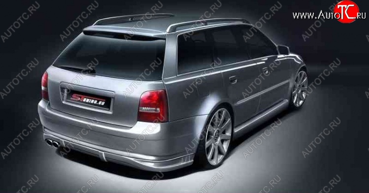 25 899 р. Задний бампер ST Audi A4 B5 8D5 универсал 2-ой рестайлинг (1999-2001)  с доставкой в г. Кемерово