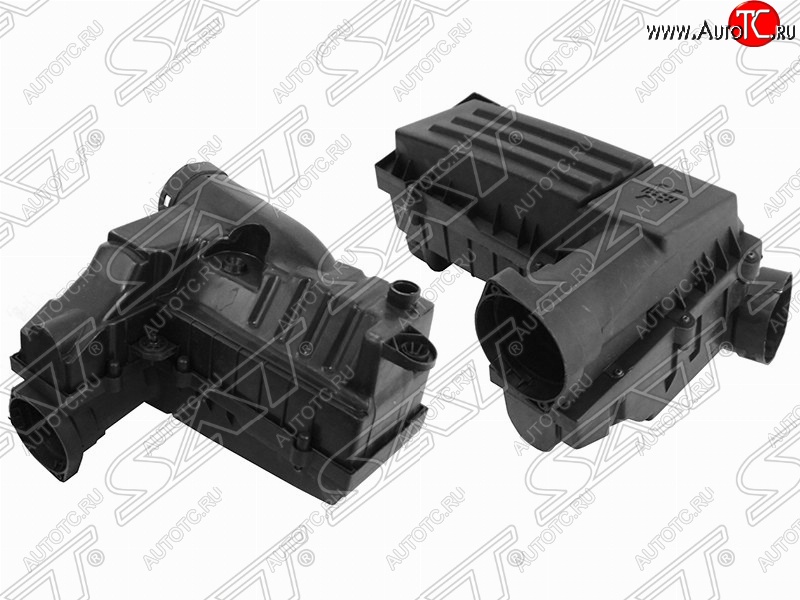 3 079 р. Корпус воздушного фильтра SAT  Audi A3 (8P1 хэтчбэк 3 дв.,  8PA хэтчбэк 5 дв.), TT (8J), Seat Alhambra (7N), Altea (5P), Leon (1P хэтчбэк 5 дв.), Toledo (универсал,  5P), Skoda Octavia (A5), Superb (B6 (3T),  B6 (3T5),  (B6) 3T), Yeti, Volkswagen Golf (6), Jetta (A5,  A6), Passat (B6,  B7), Passat CC (дорестайлинг), Tiguan (NF)  с доставкой в г. Кемерово