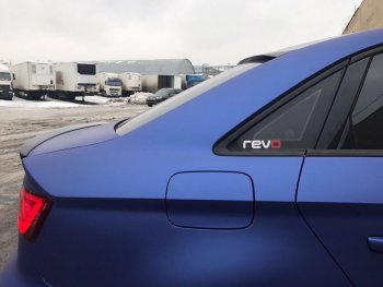 3 399 р. Лип спойлер АВТОКРАТ  Audi A3  8VS седан (2012-2016) дорестайлинг (Неокрашенный)  с доставкой в г. Кемерово. Увеличить фотографию 4