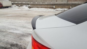 3 399 р. Лип спойлер АВТОКРАТ  Audi A3  8VS седан (2012-2016) дорестайлинг (Неокрашенный)  с доставкой в г. Кемерово. Увеличить фотографию 5