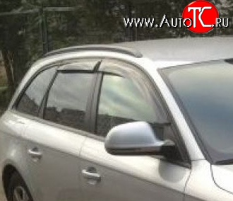 999 р. Комплект дефлекторов окон (ветровиков) 4 шт. Avant Russtal Audi A4 B8 дорестайлинг, универсал (2007-2011)  с доставкой в г. Кемерово