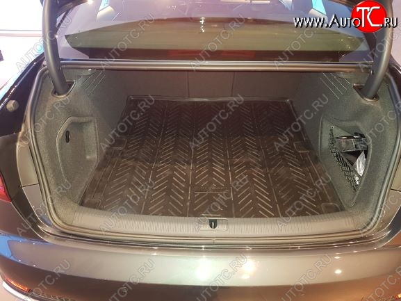 1 689 р. Коврик в багажник Aileron  Audi A4  B9 (2016-2020) дорестайлинг,седан  с доставкой в г. Кемерово
