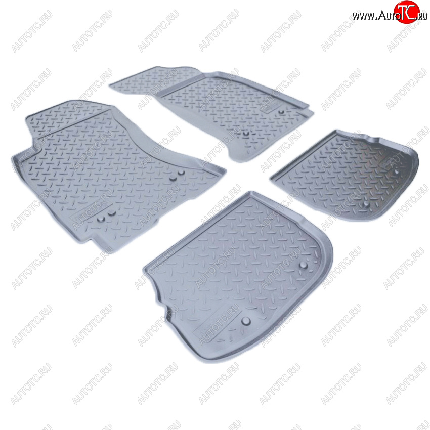 3 599 р. Коврики салона Norplast Unidec Audi A4 B5 8D2 седан дорестайлинг (1994-1997) (Цвет: серый)  с доставкой в г. Кемерово